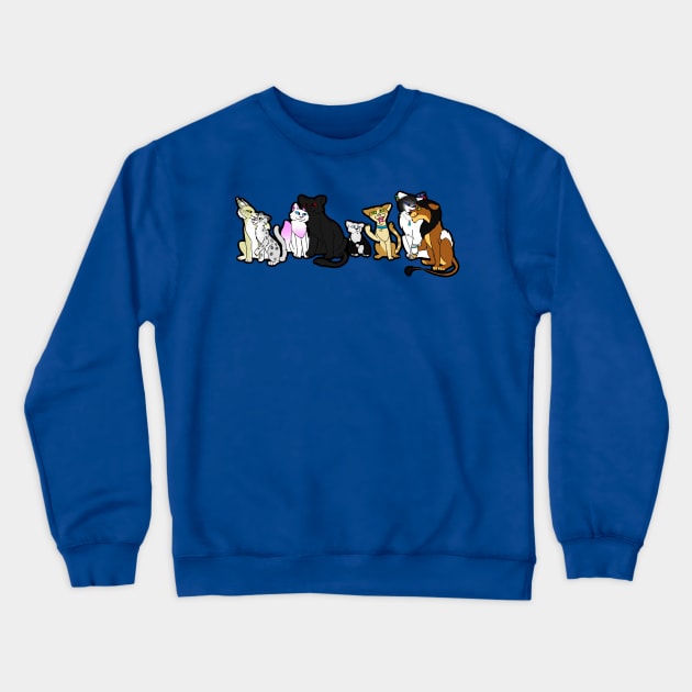 Lou's Guys Crewneck Sweatshirt by TangletallonMeow